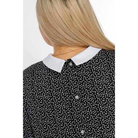 Female tunic, size 62, black and white color-5