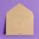 Gift envelope "Present for You", embossing, designer paper, 11.5 × 16 cm