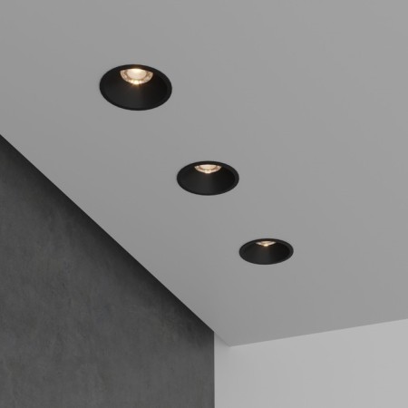 Introduced LED LED Elektrostandard, Lin, 78x78x68 mm, 7W, LED, 560LM, 3000K, black color black-2
