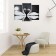 Modular painting on the subframe "Swans in the night" 2CT-25x50, 1CT-30x60; 60*80 cm