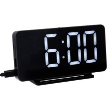 Sakura SA-8519, electronic, alarm clock, radio, 1xCR2032, black