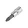 Head with a bat tundra, under a square 1/4 ", PZ2, CRV
