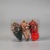 Decoration Christmas tree "cone Cole" (set 3 pcs) 12x4 cm, mix