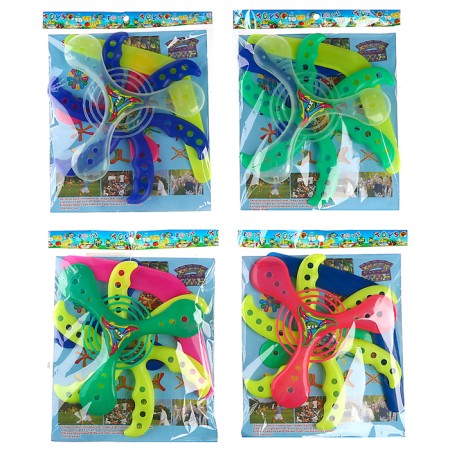 Boomerang, set 4 pieces, color mix-6