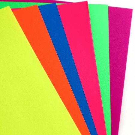 Cardboard tinted, A4, 6 sheets, 6 colors, moped, bilateral, in a package, 200 g/m², puppy patrol-1