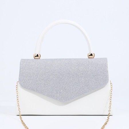 Bag-clate on the magnet, the color is silver