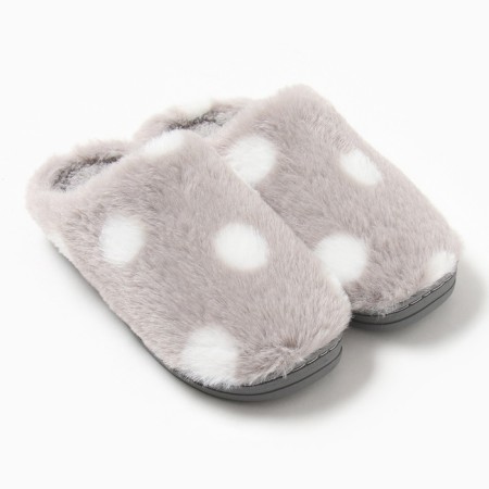 Women's slippers, size 40-41, gray-4