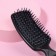Comb massage, rubberized pen, 5 × 21 cm, color mix