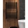 Electric Implementer Indigo Attic, 800x500 mm, timer, hidden installation, black