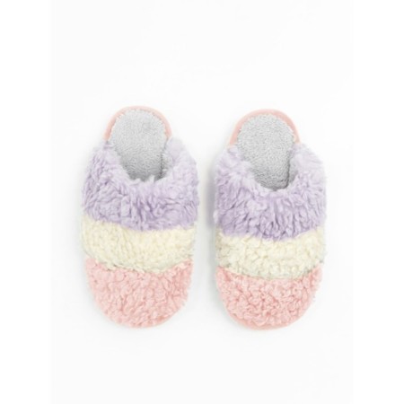 Lamb slippers, size 38-39, purple color-2