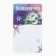 New Year's magnet with a block for the notes "New Year: the magical New Year" New Year:, 8 x 14 cm