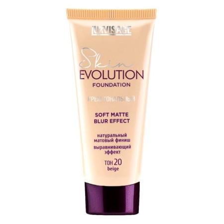 Tonal cream Luxvisage Skin Evolution Soft Matte Blur Effect tone 20 Beige, 35 g