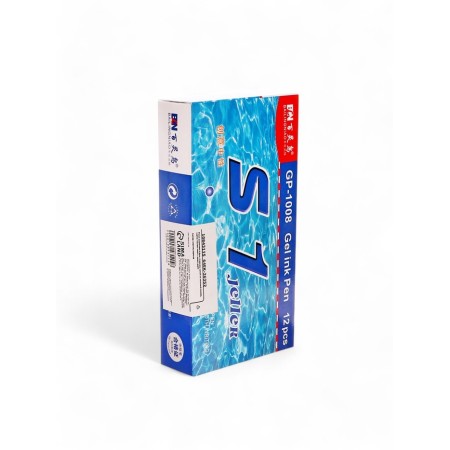 Ballic handle 0.8 mm, blue -based blue rod, case Pastel Mix with razin. Derezh 1084311-3