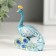 Polystone souvenir "Pavlin with rhinestones" 5.5x6.5 cm