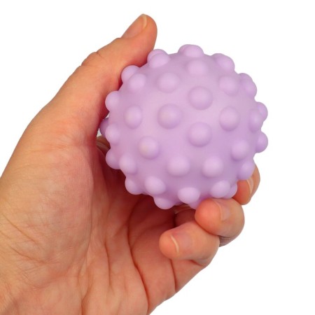 Gift set of developing tactile balls "Kruglyashi" 3 pcs., New Year's gift packaging-10