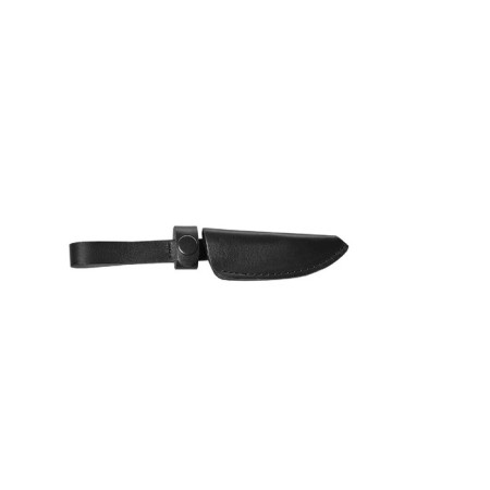 A small knife cover, with a blade 10.5 cm long, leather, mix of flowers-1