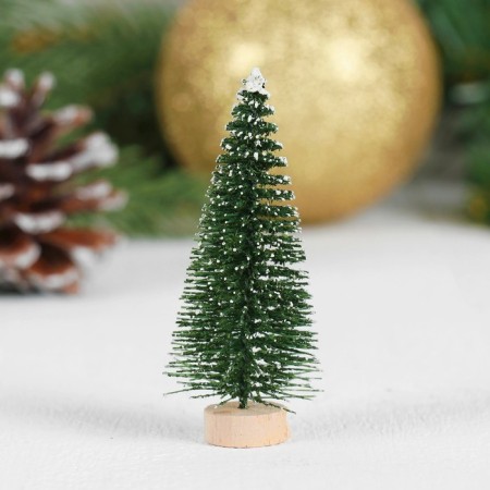 Miniature puppet "Christmas tree", set 4 pcs., Size 1 pcs: 6.5 × 3 cm
