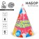 Paper caps “Happy Birthday! Balloons ", set 6 pcs., 16 cm