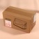 Organizer for storage "Calm", 1 section, 20 × 8.5 × 10 cm, translucent/black/golden color