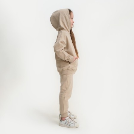 Kid for children (hoodies, trousers) KAFTAN "BASIC Line", size 38 (146-152), coffee color-4