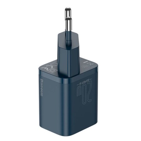 Network charger Baseus, Type - C, 3 A, QC, 20W, Blue-2