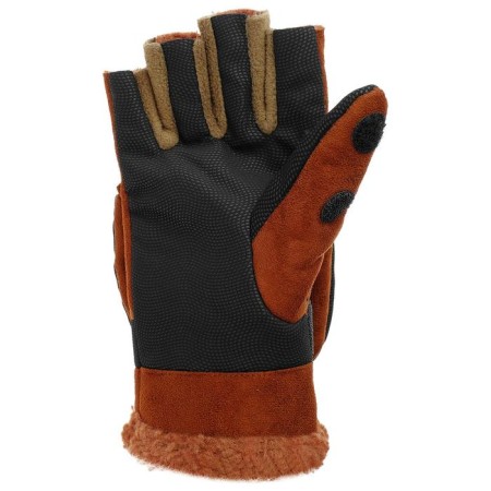 Windproof gloves of windproof norfin, unfastened, size L-1