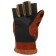 Windproof gloves of windproof norfin, unfastened, size L