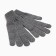 Female gloves, graphite color, size 18