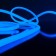 Flexible Neon Elektrostandard, IP67, 2835, 144 LED/m, 220V, round, glow of blue