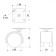 Wheel support 50mm
