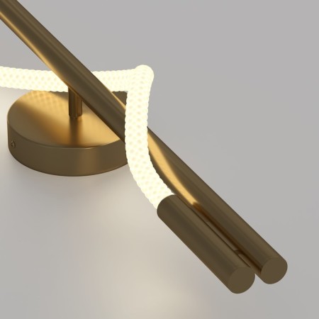Bra Maytoni Mod166WL-L12G3K, LED, 13W, 84.4x16.7x3 cm, 600lm, color gold-2