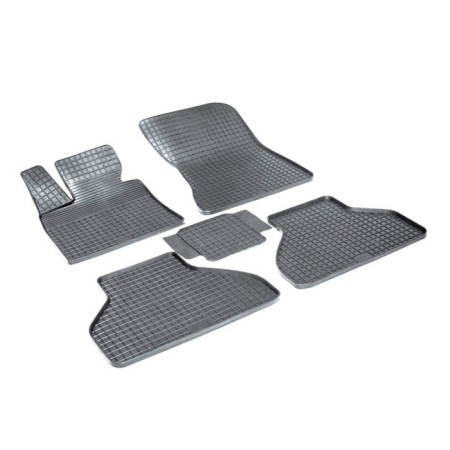Rubber rugs ’grid’ for BMW X5 E70, 2007-2014