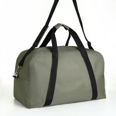 Road bag, textura, large size, green color-3