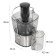 Pioneer JC2050 juicers, centrifugal, 1100 watts, 2 speed modes, silver color