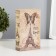 Safe Brush tree "Paris. Eiffel Tower. Butterflies" leatherette 21x13x5 cm