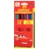 Colored pencils, 12 colors, trihedral, cars