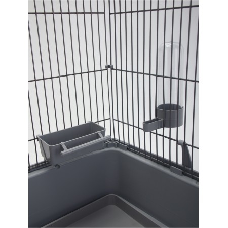 Birds of "Piggers", collapsible, 42 x 30 x 94cm (staff.) Light gray-7