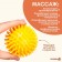 Massage ball Ø8 cm, yellow color, crumb I
