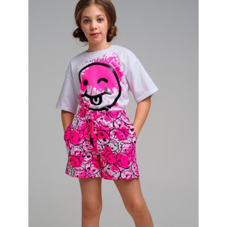 Шорты для девочки PlayToday, рост 164 см, 2 шт-3