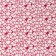 Crooster flowers mesh, burgundy, 0.5 x 4.5 m