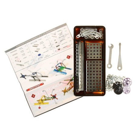 Metal designer “For labor lessons No. 8”, 72 details-1