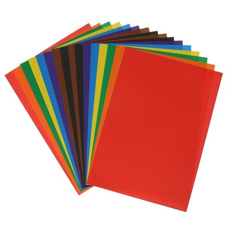Bilateral color paper A4, 16 sheets 8 colors "Ray", OFSET 70 g/m2-2