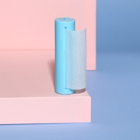 Leaf soap, in roll, d 2.3 × 9 cm, 120 cm, blue color-2