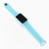 Electronic watch watches, 3 atm, silicone strap, blue