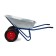 Construction car, two -wheeled: cargo/n 200 kg, volume of 100 l, blue pens