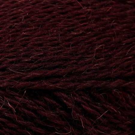 Yarn "village" 100% wool 250m/100g (17-chocolate)-2