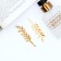 Invisibility for hair "Liberty" (set 2 pcs) leaflets, 7.3 cm, gold