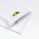 Men's socks minku "duckling" color white, size 40-41 (27 cm)