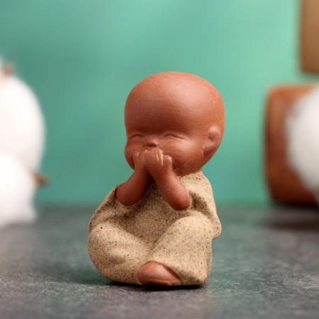 Figure "I say nothing - Ivazaru" 4,5x3.5cm-1