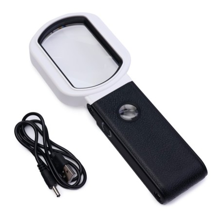 Folding magnifier with backlight, lens 50*80mm-1